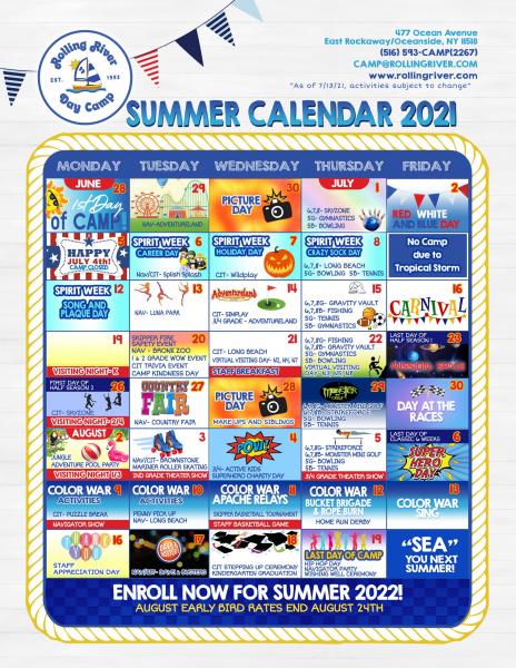 Camp Families - Summer Camp for 4 Years